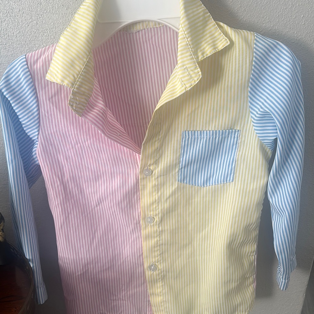 Kids Striped Multicolor Shirt